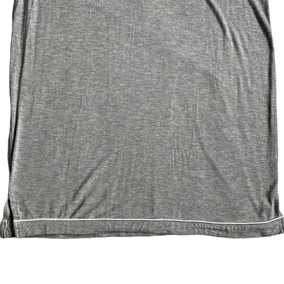 Honeydew Intimates Heathered Gray Short Sleeve Pocket Sleep Shirt Size Large - Picture 8 of 9